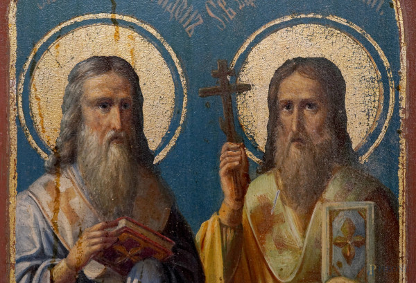 Madonna di Kazan', inizio XX secolo, tempera su tavola, cm 58x40