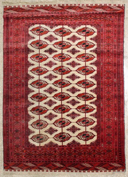Tappeto Bukara, Pakistan, cm 172x132.