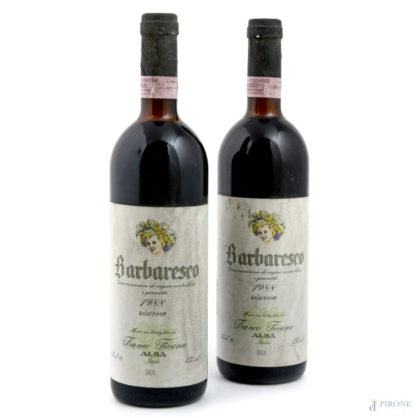 Barbaresco Riserva, Franco Fiorina, 1988