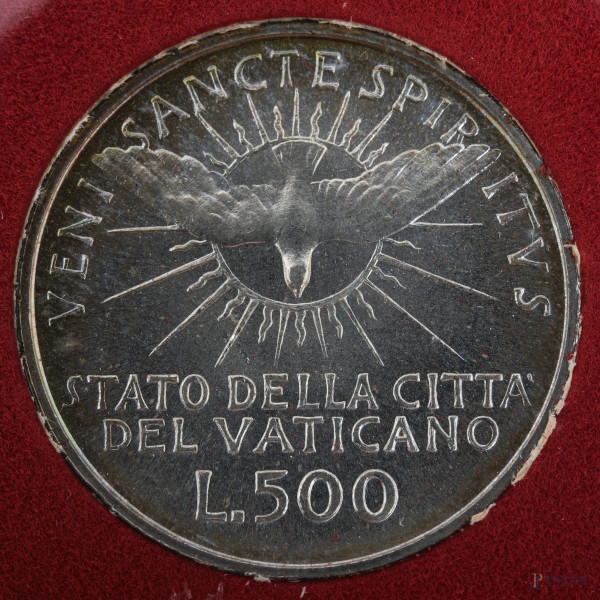 500 Lire Sede Vacante 1963