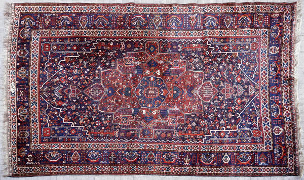 Tappeto Shiraz, inizi XX secolo, cm 310x210 circa