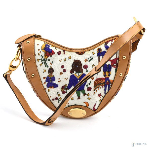 Borsa da spalla Magic Circus Piero Guidi, cm 21x26x3