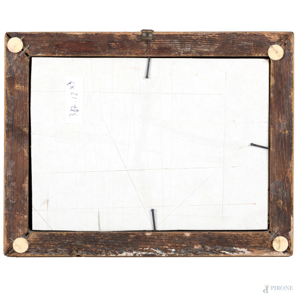 Lotto composto da tre disegni a sanguigna raffiguranti animali, XX secolo, misure massime cm 18x1...