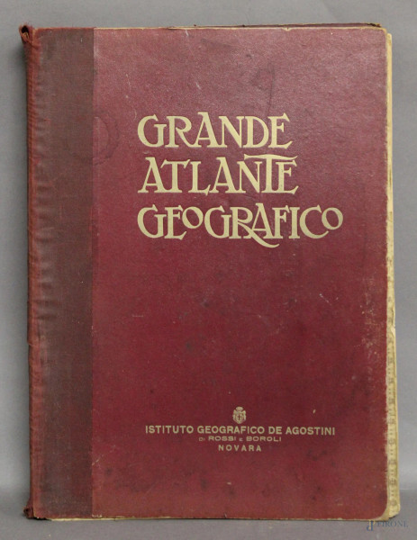 Gran Atlante Geografico, primi &#39;900.