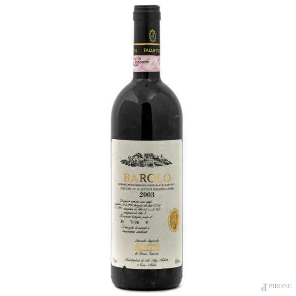 Barolo DOCG, Falletto di Bruno Giacosa, 2003