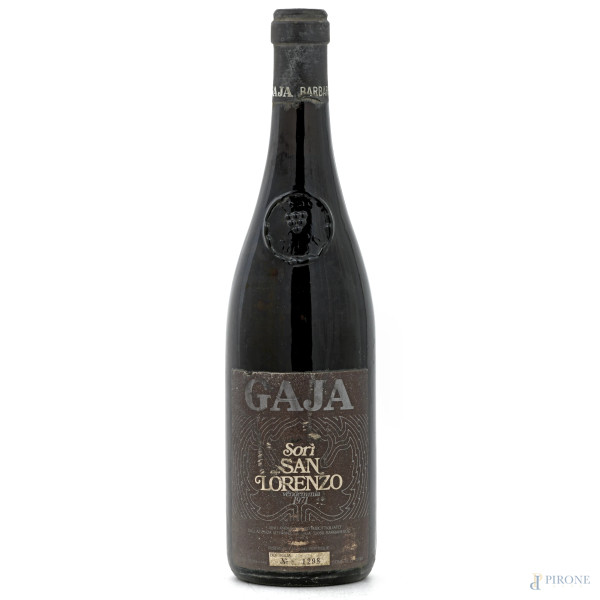 Barbaresco Sori San Lorenzo DOC, Gaja, 1971
