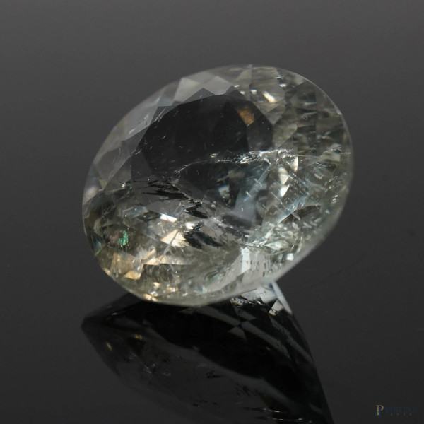 Acquamarina rotonda di 20,81 CT