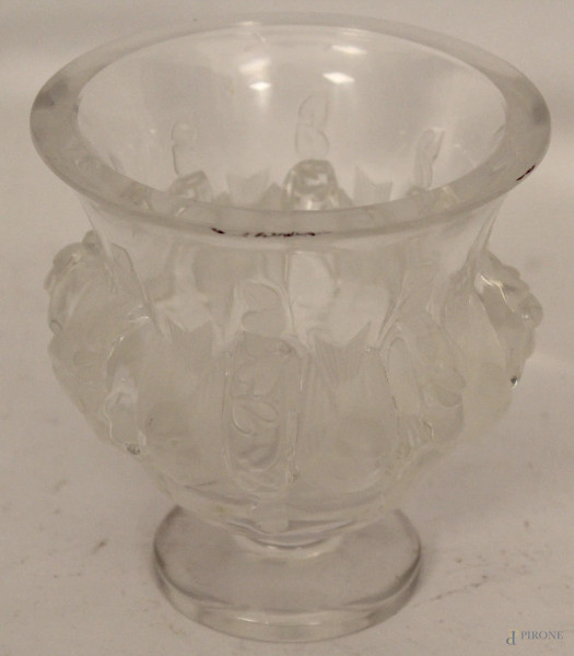 Vaso in cristallo Lalique
