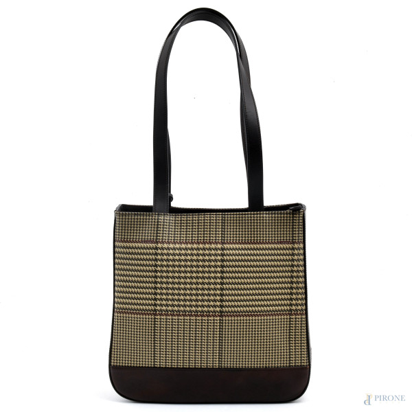 Ralph Lauren, borsa a spalla da donna, cm 28x27, (segni di usura)