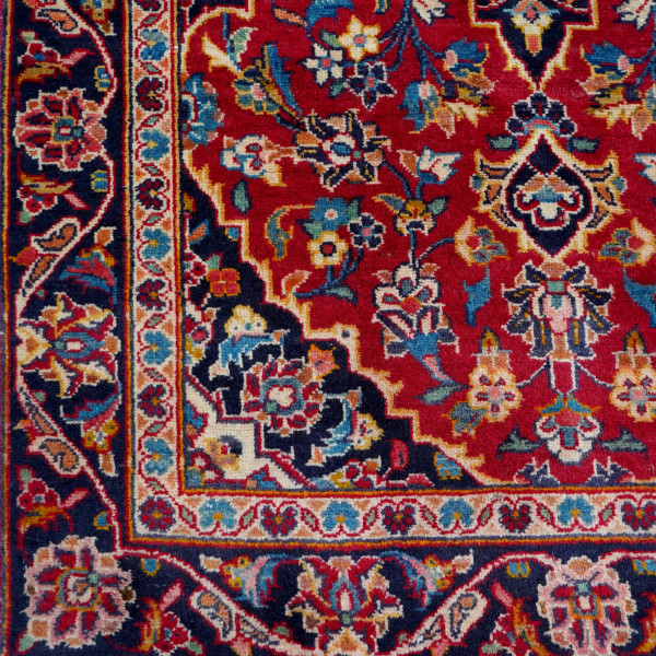 Tappeto persiano, cm 144x89, (difetti)