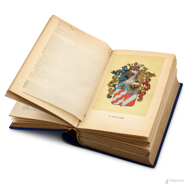Libro d'oro della nobiltà italiana, volume III, Roma 1914-15, (segni di usura)