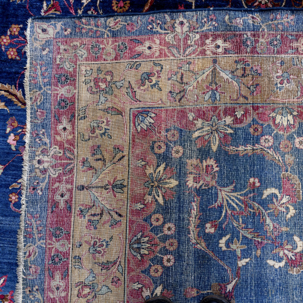 Tappeto persiano, cm 323x241, (difetti)