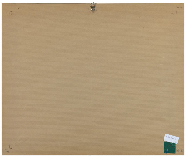 Autore del nord Europa del XIX secolo, lotto di 5 acquarelli su carta raffiguranti vedute di Roma...