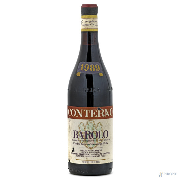 Barolo DOCG, Cascina Francia Serralunga d'Alba Giacomo Conterno, 1989