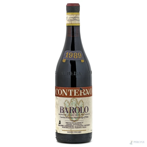 Barolo DOCG, Cascina Francia Serralunga d'Alba Giacomo Conterno, 1989