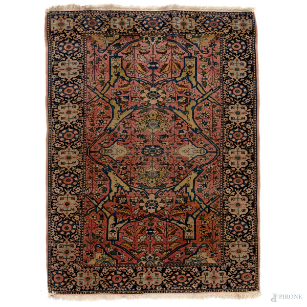 Tappeto Sarouk, cm 147x105, (segni di usura)