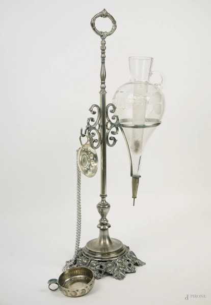 Set da tavola in metallo argentato con due ampolle per olio e aceto, saliera  e pepiera - Asta Asta a Tempo - ANTIQUARIATO DA PRESTIGIOSE RESIDENZE  ROMANE E COLLEZIONI PRIVATE - Gelardini