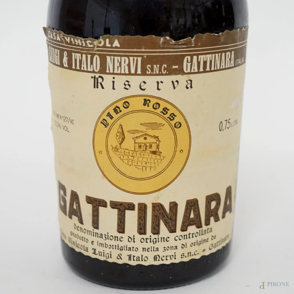Gattinara, riserva, vino rosso, 1979