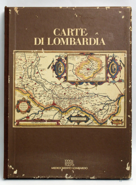 Libro, Carte Lombardia, riproduzione anni &#39;70.