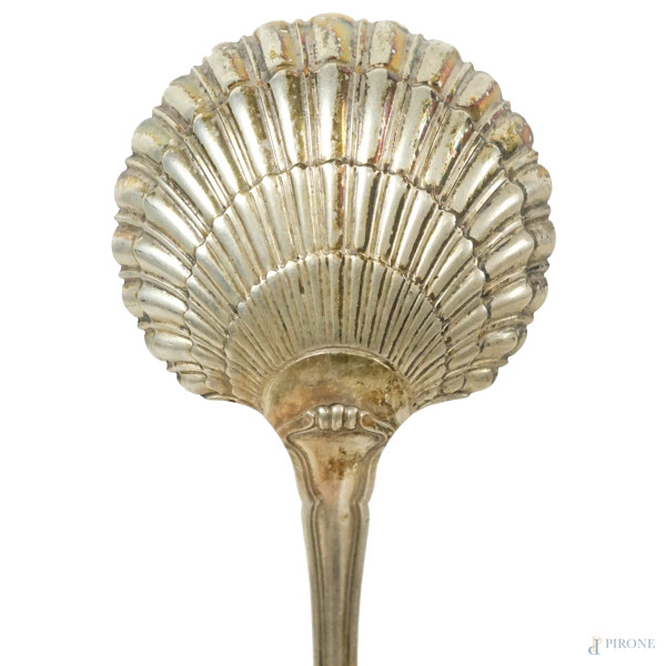 Servizio di posate in argento, Ricci & C., XX secolo, peso gr. 6.389, composto da: