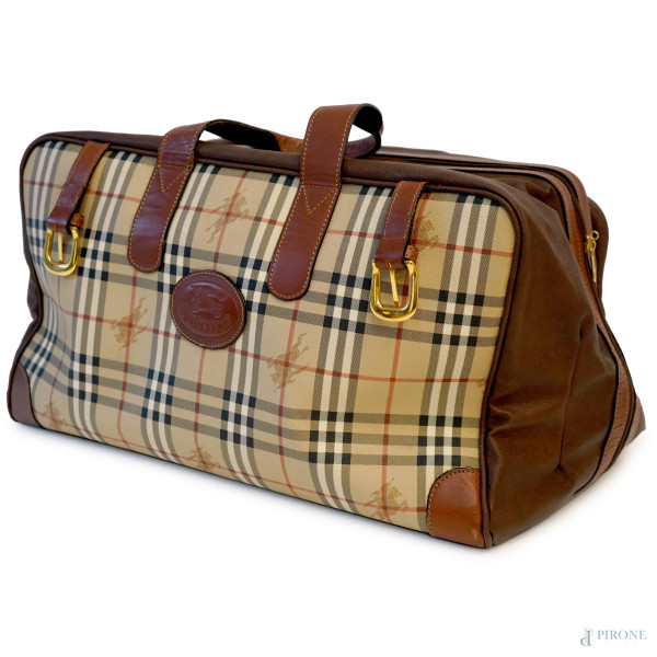 Borsa da viaggio Burberry, cm 32x54x37