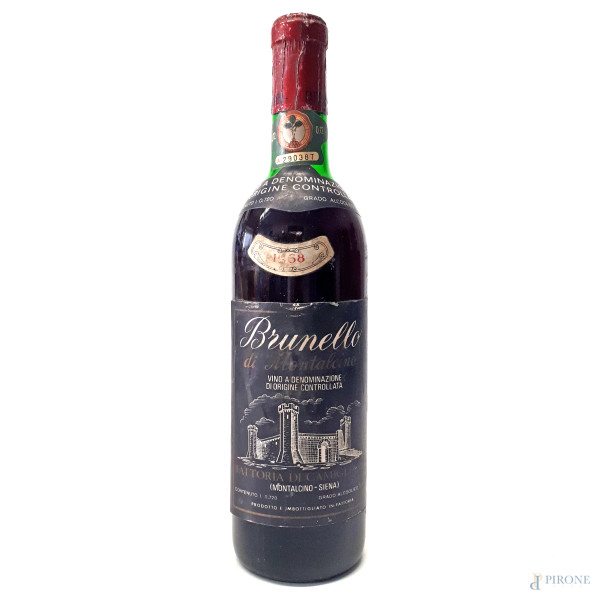 Brunello di Montalcino, Casa Vinicola Fattoria di Carmigliano, 1968