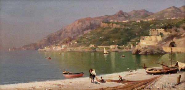 Angelo Della Mura - Scorcio di costa