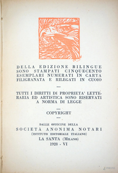 Collezione romana, diretta da Ettore Romagnoli, Milano anni '20-'30, 69 volumi, (difetti)