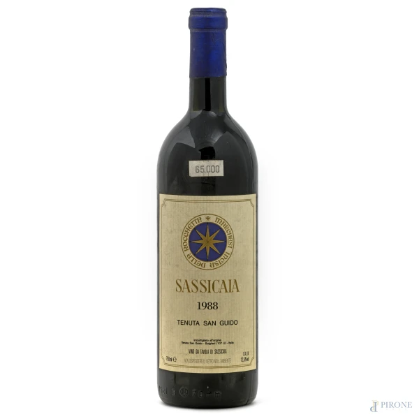 Vino da Tavola di Sassicaia, Sassicaia, Tenuta San Guido, 1988
