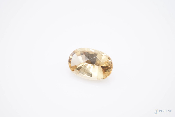 Quarzo citrino da 54,5 CT, cm 3x2