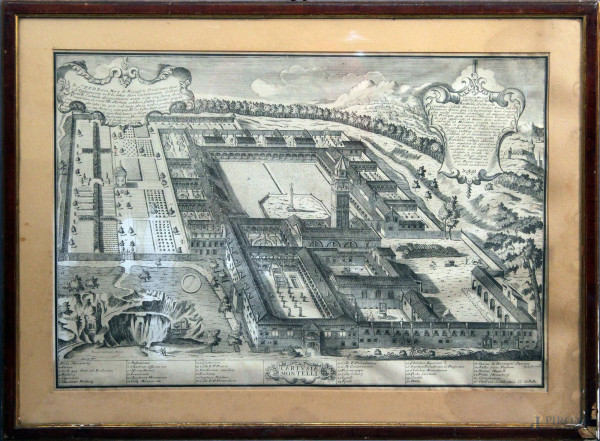 Cartesia Montelli, stampa 70 x 50, entro cornice.