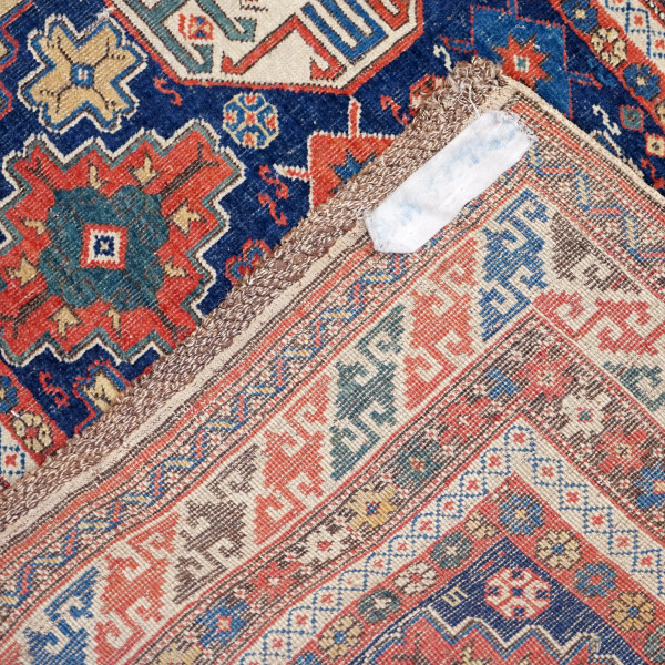 Tappeto persiano, cm 150x128, (difetti)