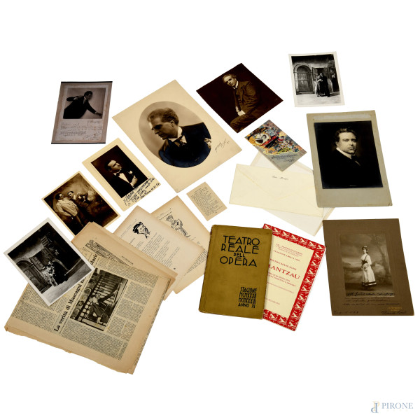 Lotto dedicato a Pietro Mascagni e all'Opera