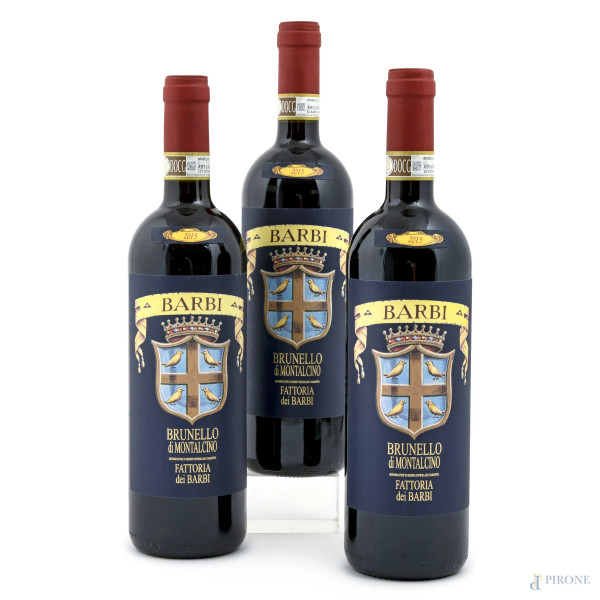 Brunello di Montalcino DOCG, Fattoria dei Barbi, 2015