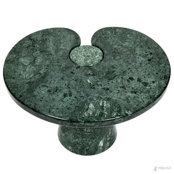 Angelo Mangiarotti x Skipper, Eros in marmo verde, cm 40,5x54,5x46, (lievi segni di usura del tem...