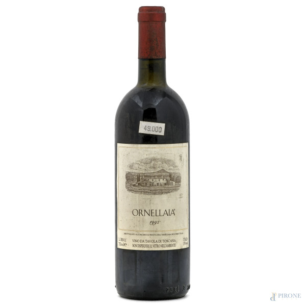 Vino da Tavola, Ornellaia, 1992