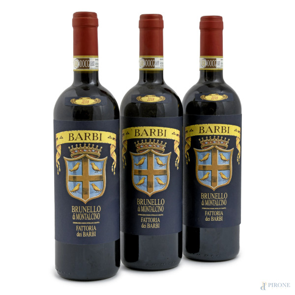 Brunello di Montalcino DOCG, Fattoria dei Barbi, 2018