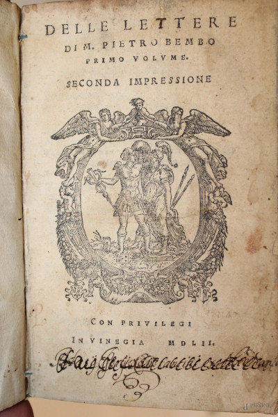 Delle lettere di Pietro Bembo, 1602