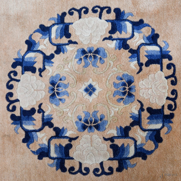 Tappeto, cm 259x166,5, (difetti)