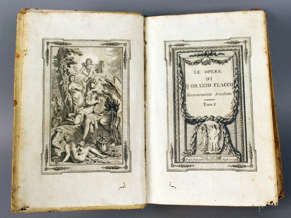 Le opere di Orazio Flacco, 1788.