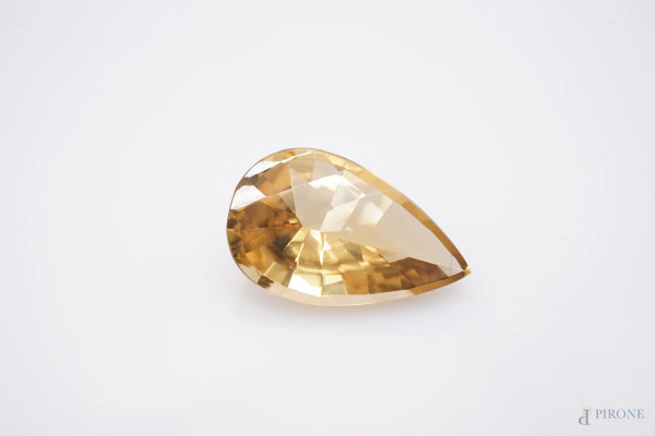 Quarzo citrino da 137,5 CT, cm 5x3