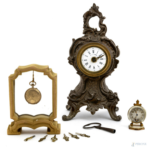 Lotto di tre orologi composto da:
