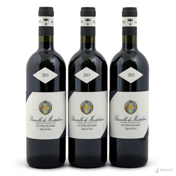 Brunello di Montalcino DOCG Vigna del Fiore, Fattoria dei Barbi, 2015