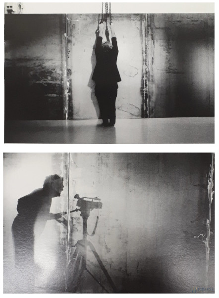 Jannis Kounellis (1936-2017) Lotto composto da 9 cartoline realizzate in occasione della mostra d...