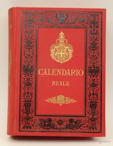 Calendario reale del 1910