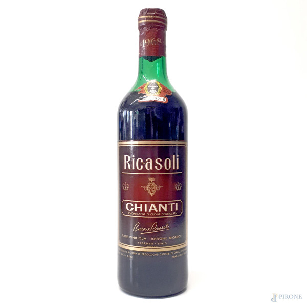 Chianti, Casa Vinicola Barone Ricasoli, 1968