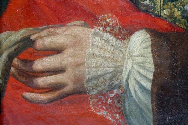 Ercole Lemmi (attivo in Toscana dal 1746 al 1787), Ritratto di gentiluomo, cm 75x55, entro cornic...