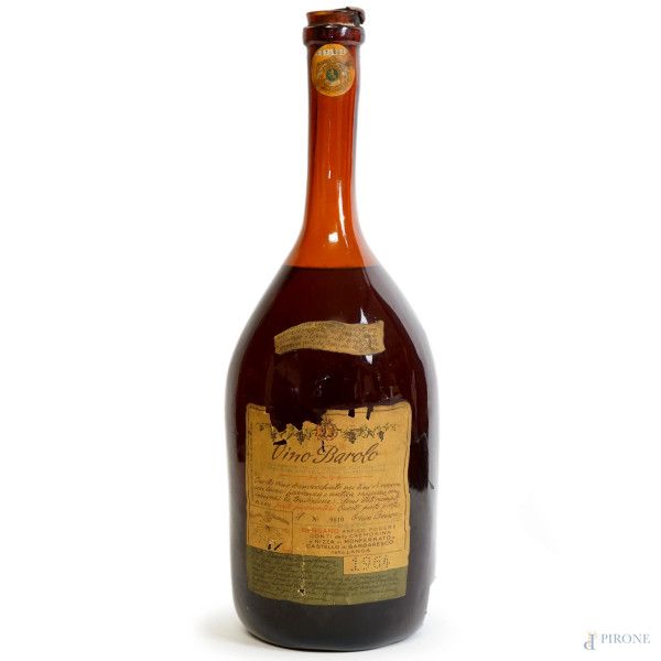 Barolo, Bersano, Antico Podere dei Conti della Cremosina, 1964, cm h 47,5, (difetti)