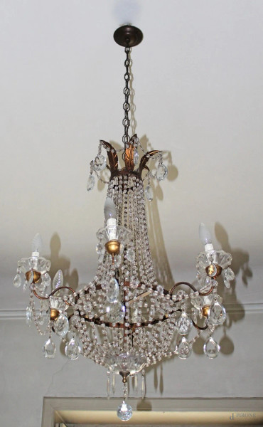 Lampadario in ferro