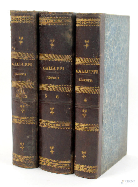 Elementi di filosofia, di Pasquale Galluppi, Vol. III, Napoli 1838